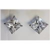 Image 1 : #26-10KT WHITE GOLD CUBIC ZIRCONIA