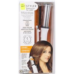 IN STYLER TITANIUM ROTATING IRON