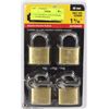 Image 1 : 4 PACK STANLEY 1-9/16 OUTDOOR STANDARD SHACKLE