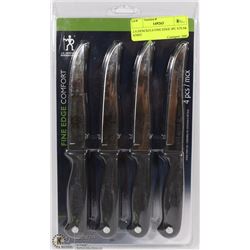 J.A.HENCKELS FINE EDGE 4PC STEAK KNIFE