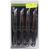 Image 1 : J.A.HENCKELS FINE EDGE 4PC STEAK KNIFE