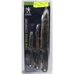 J.A.HENCKELS FINE EDGE 3PC STARTER SET
