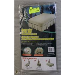 WOODS QUEEN SIZE BRING YOUR OWN BED SET W/ MEMORY