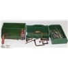 Image 1 : 3 WOOD TRAYS WITH TOOLS