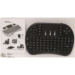 NEW WIRELESS MINI-KEYBOARD WITH MOUSE FUNCTIONS