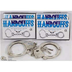 5 PACKS OF HANDCUFFS