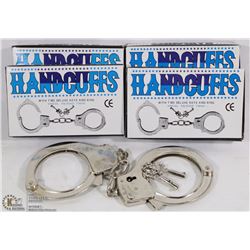 5 PACKS OF HANDCUFFS