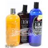 Image 1 : LOT OF 3 MENS SHAMPOO AND CLEANSING GEL INCL