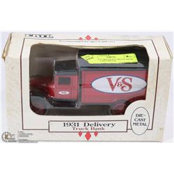 ERTL 1931 DELIVERY TRUCK BANK 1:34 DIE CAST METAL