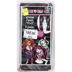 MONSTER HIGH 2 WINDOW PANEL SET