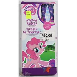 MY LITTLE PONY 2 WINDOW PANEL SET