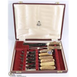 SAMUEL PEACE SHEFFIELD MADE IN ENGLAND 8 PIECE