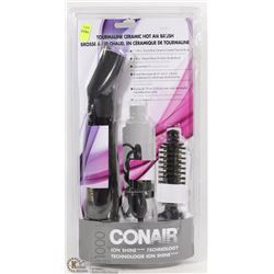 CONAIR 1000W TURMOLINE CERAMIC HOT HAIR BRUSH
