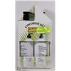 Image 1 : SET OF JUMBO SHAMPOO AND  CONDITIONER COCONUT OIL