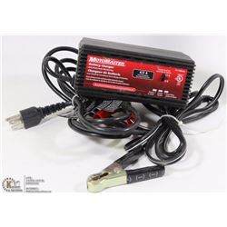BOX W/MOTOMASTER BATTERY CHARGER,