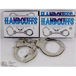 BUNDLE OF 5 PAIRS OF HANDCUFFS