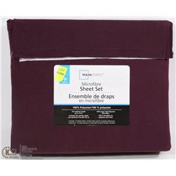 MAINSTAYS MICROFIBER SHEET SET TWIN SIZE