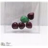 Image 1 : 44-NATURAL EMERALD & RUBY 47.5CT