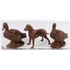 Image 1 : 3-ESTATE RED MILL HANDCRAFTED  ANIMALS