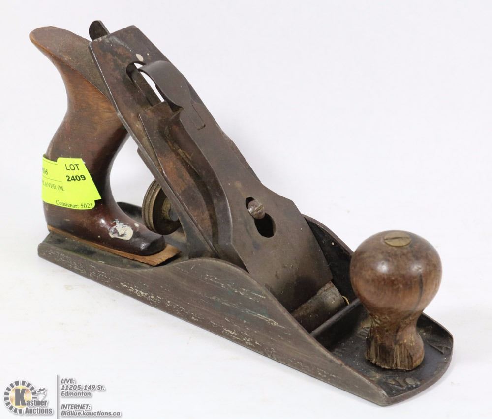 ANTIQUE HAND PLANER (MADE N USA)