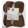 Image 1 : HOMETRENDS MICRO PLUSH BLANKET SIZE TWIN