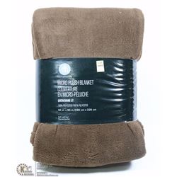HOMETRENDS MICRO PLUSH BLANKET SIZE QUEEN