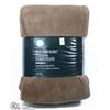 Image 1 : HOMETRENDS MICRO PLUSH BLANKET SIZE QUEEN