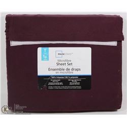 MAINSTAYS MICROFIBRE SHEET SET SIZE TWIN