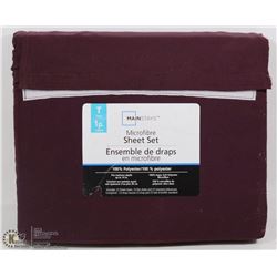 MAINSTAYS MICROFIBRE SHEET SET SIZE TWIN