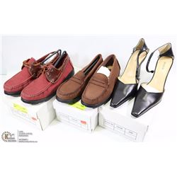 THREE WOMENS SHOES ALL SIZE 9