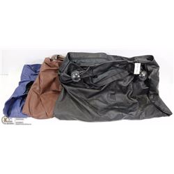 LOT OF 3 LARGE PURSES