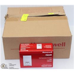 LOT OF 12 HONEYWELL THERMOSTATS