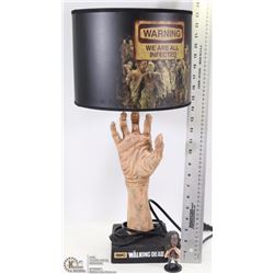 WALKING DEAD LAMP AND BLANKET