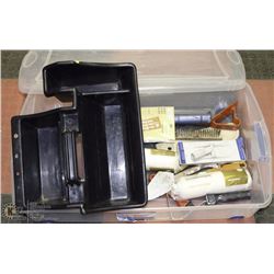 PAINTERS TOTE WITH ASSORTED TOOLS AND EXTRA TOTE