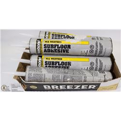 SIX TITEBOND ALL WEATHER ADHESIVE GLUE TUBES