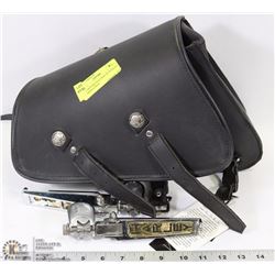 NEW MOTORCYCLE BAG W/ HARLEY DAVIDSON PEGS