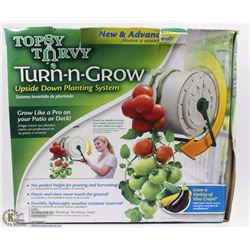 NEW TOPSY TURVY TURN-A -GROW UPSIDE DOWN PLANTING
