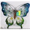 Image 1 : NEW METAL & GLASS BUTTERFLY WALL