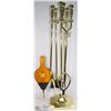 Image 1 : BRASS FIREPLACE TOOLS