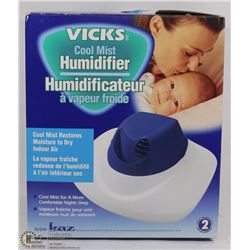 VICKS COOLMIST HUMIDIFIER, COOLMIST RESTORES