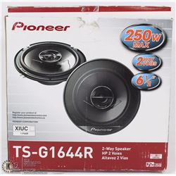PAIR OF PIONEER 250W, 16CM SPEAKERS