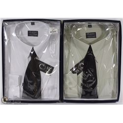 2 BRAND NEW CLASSIC ITALIA FORMAL SHIRTS