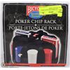 Image 1 : BICYCLE POKER CHIP RACK WITH 2 NEW SETS OF CARDS