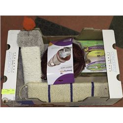FLAT OF CAT TOYS