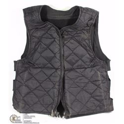 BLACK SECURITY VEST