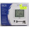 Image 1 : BIOS WEATHER HOME WEATHER STATION W/WIND SPEED