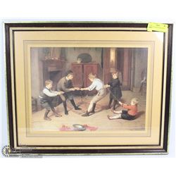 HARRY BROOKER FRAMED PRINT 22"X17"