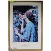Image 1 : MY SWEET ROSE BY JOHN WATERHOUSE FRAMED PRINT