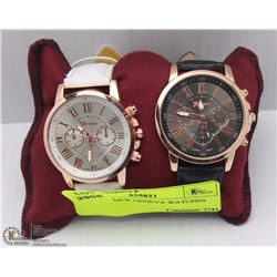 LOT OF 2 NEW GENEVA WATCHES