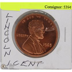 1965 LINCOLN 1 CENT LARGE PENNY COIN